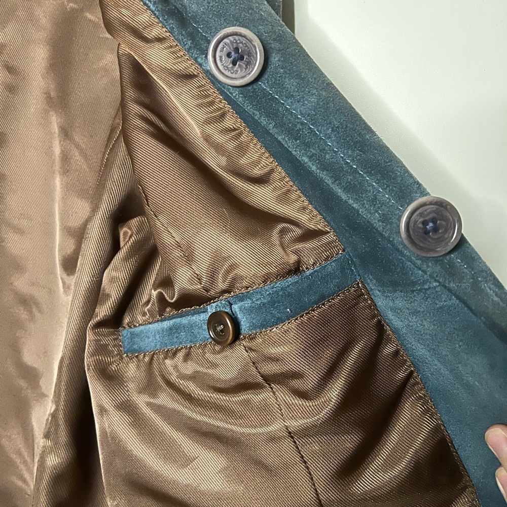 Vintage Coach 100% Suede Leather Jacket – Y2K Era - Picture 13 of 16